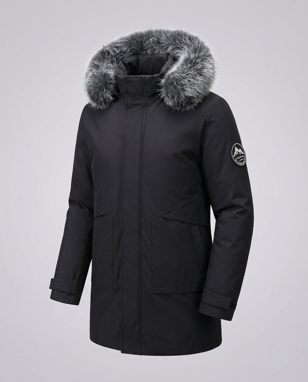 Warmer Winterparka Damen Kapuze