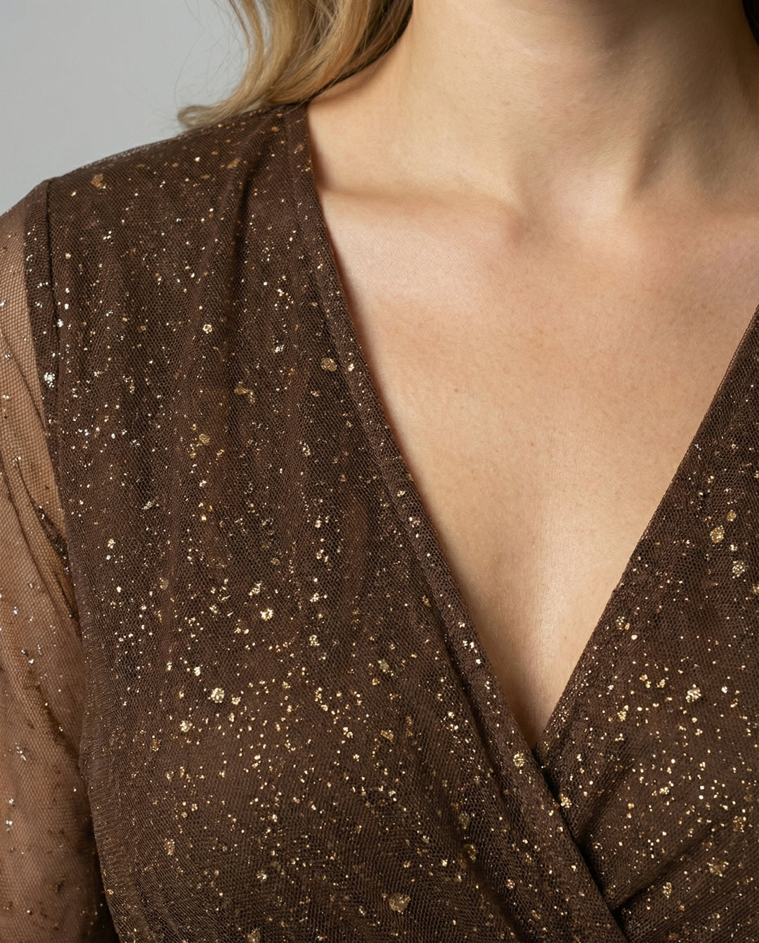 Schimmerndes Cocktailkleid Damen
