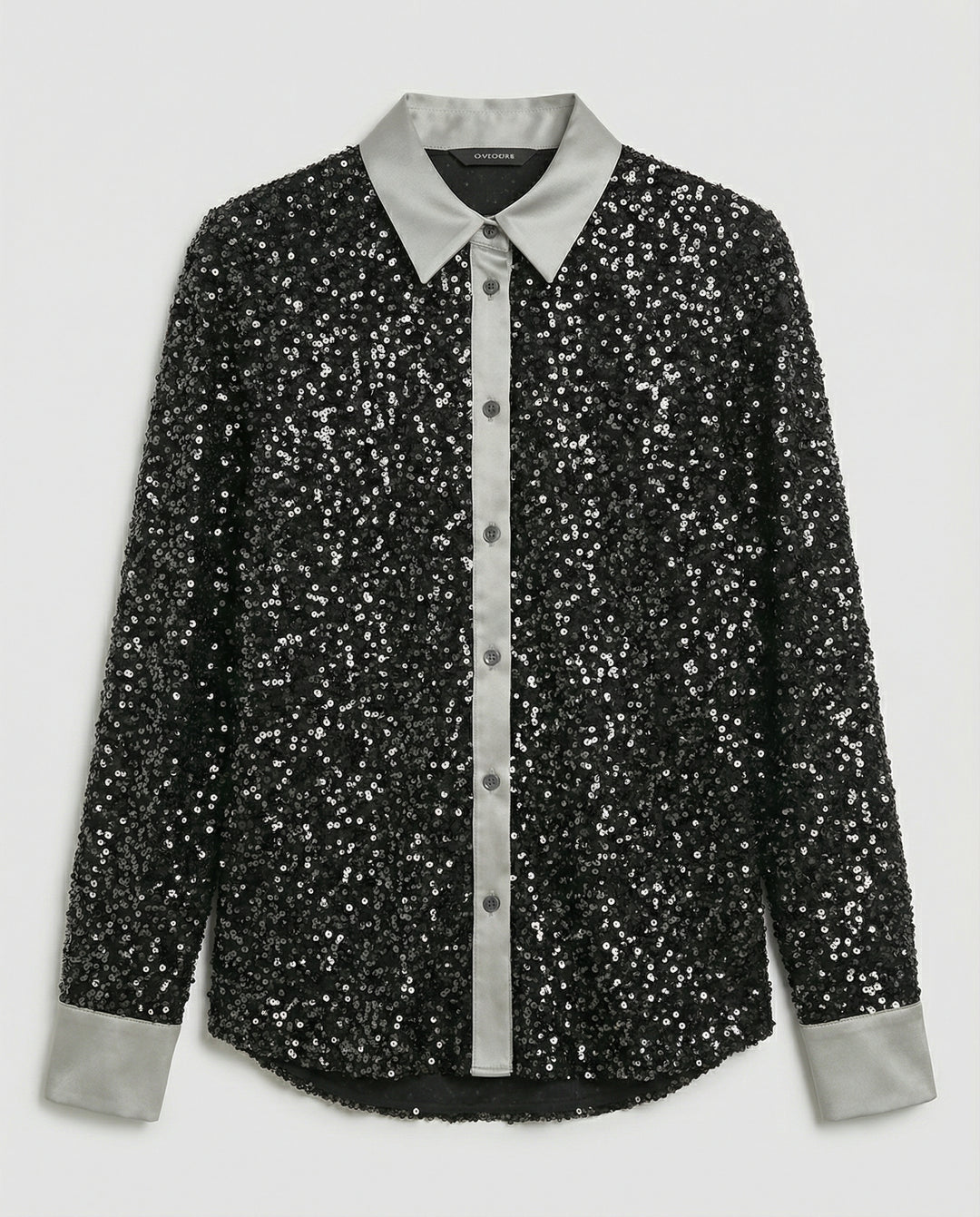 Glitzernde Damen Paillettenbluse