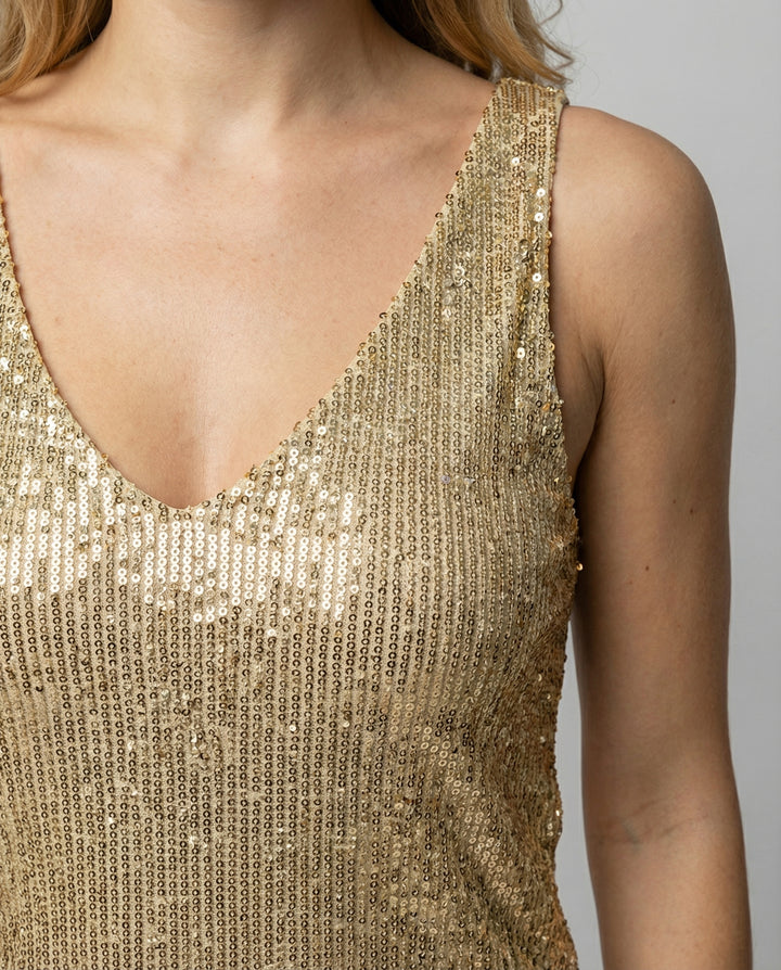 Glitzerndes Damen Oberteil