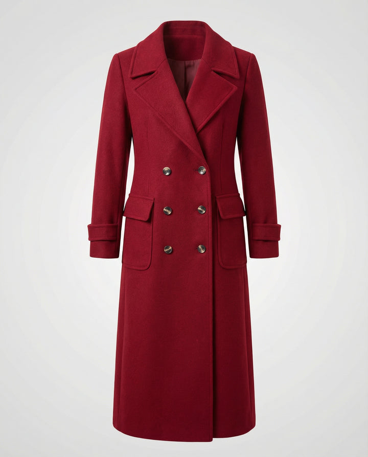 Eleganter Wollmantel Damen