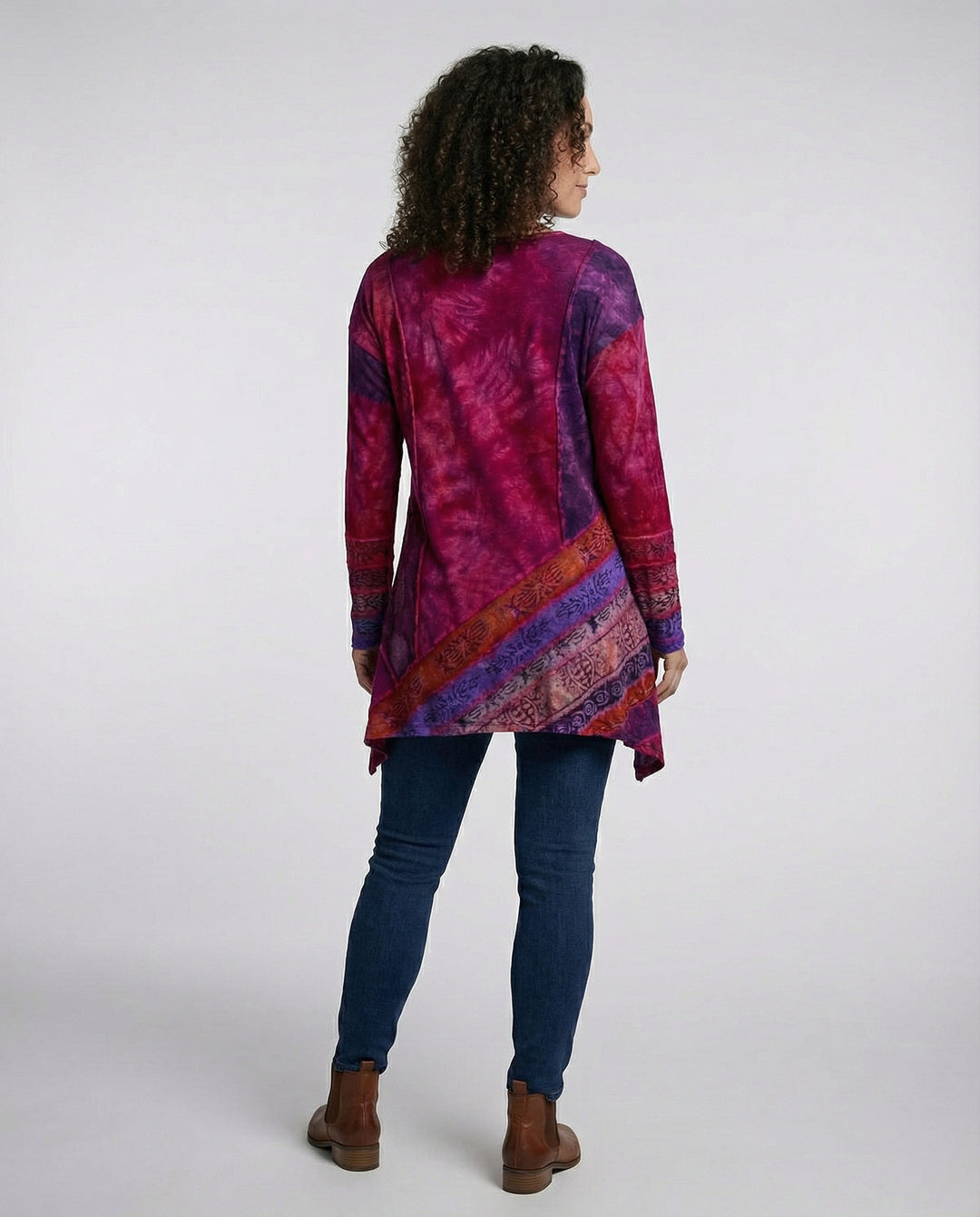 Bunte Vintage Tunika Damen