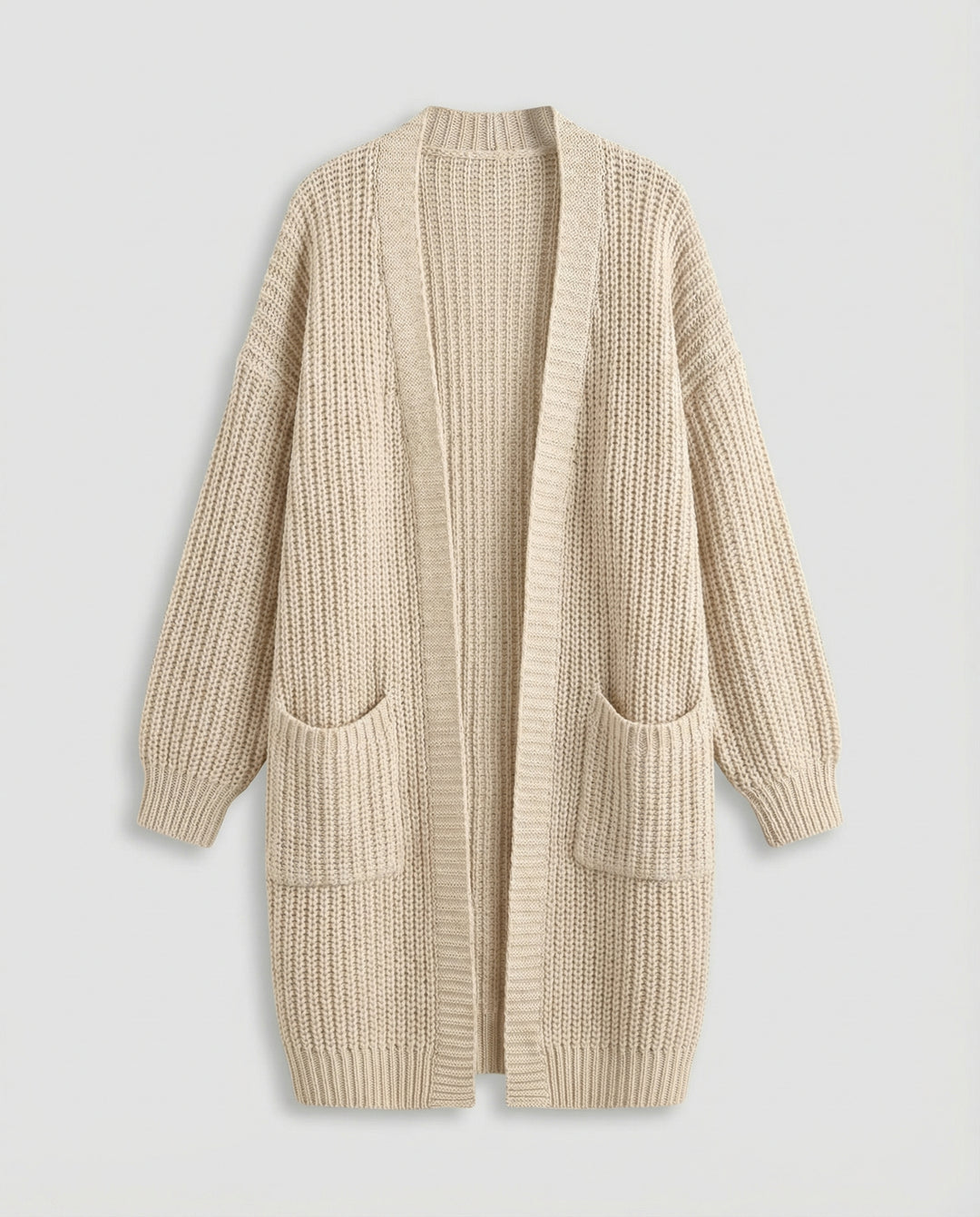 Oversized Strickmantel Damen
