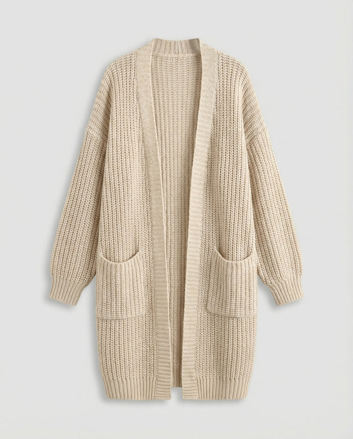 Oversized Strickmantel Damen