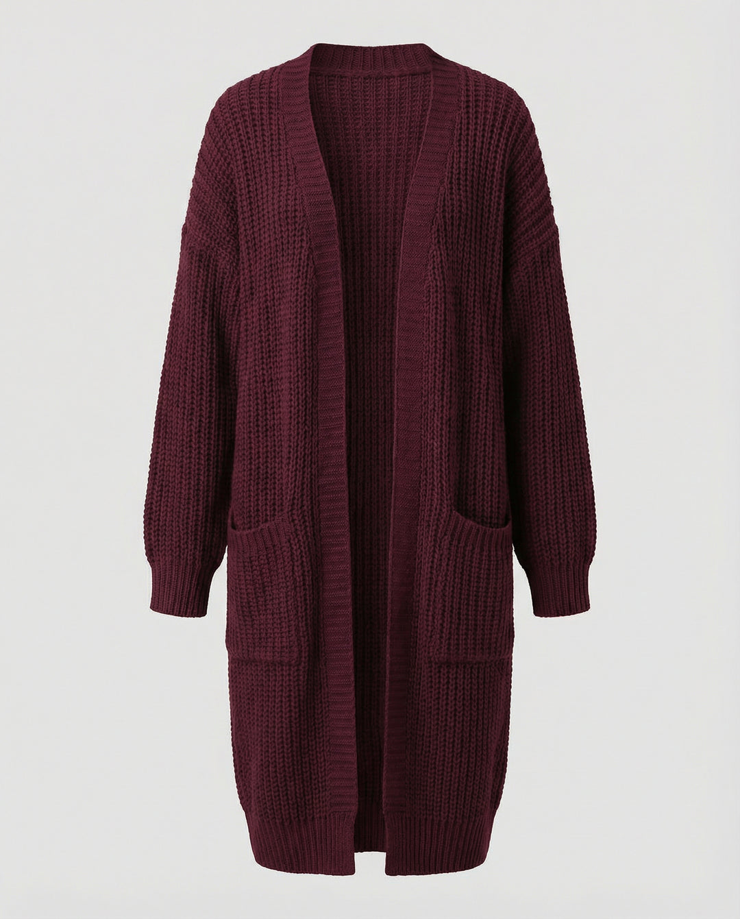Oversized Strickmantel Damen