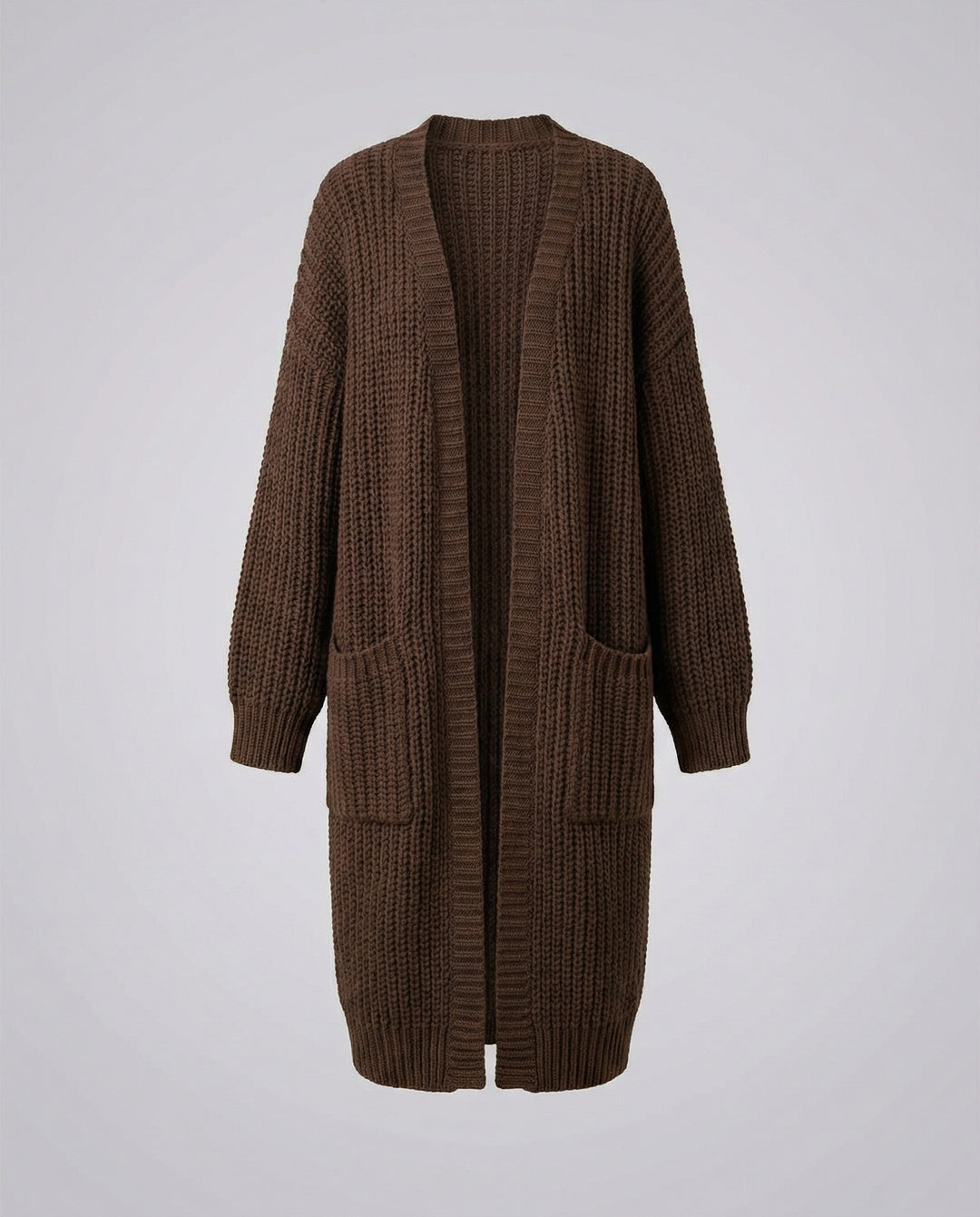 Oversized Strickmantel Damen