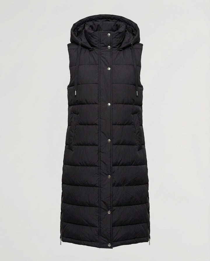 Lange Steppweste Damen
