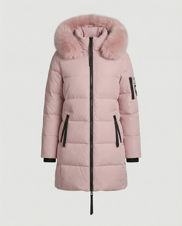 Bequeme Winddichte Winterjacke Damen