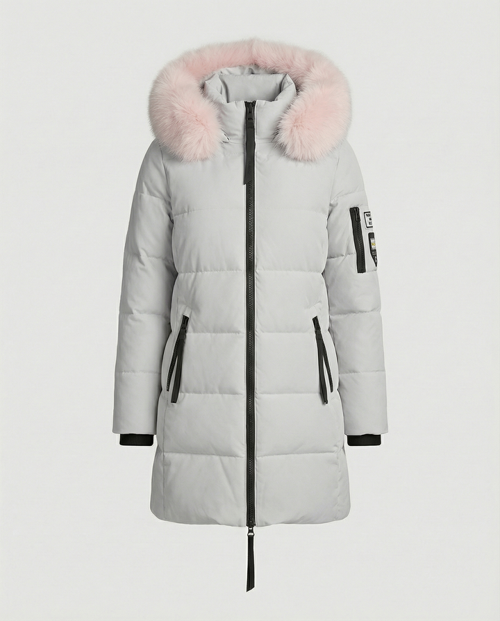 Bequeme Winddichte Winterjacke Damen
