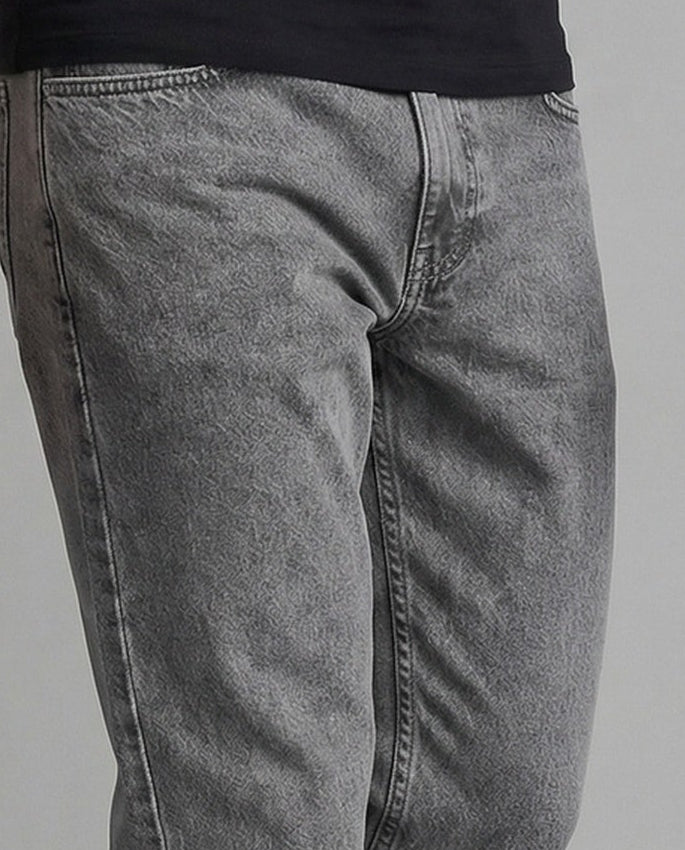 Herren Vintage Jeans Weit mit Tiefem Schritt