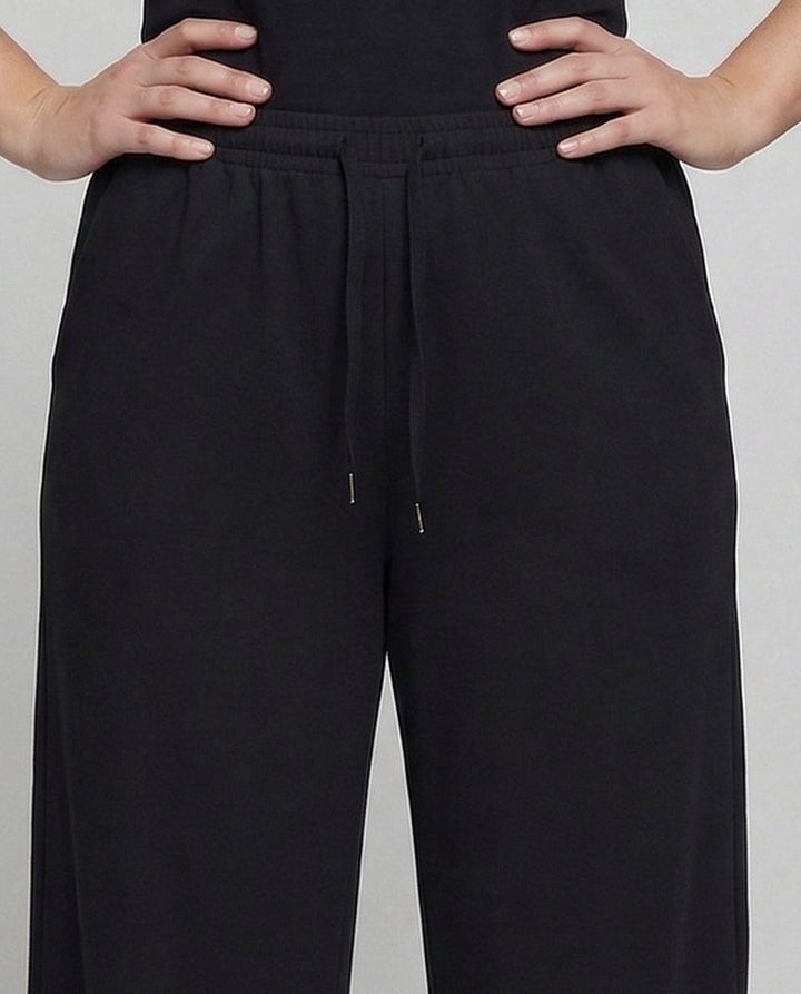 Damen Sweat Hose Oversize Kordelzug