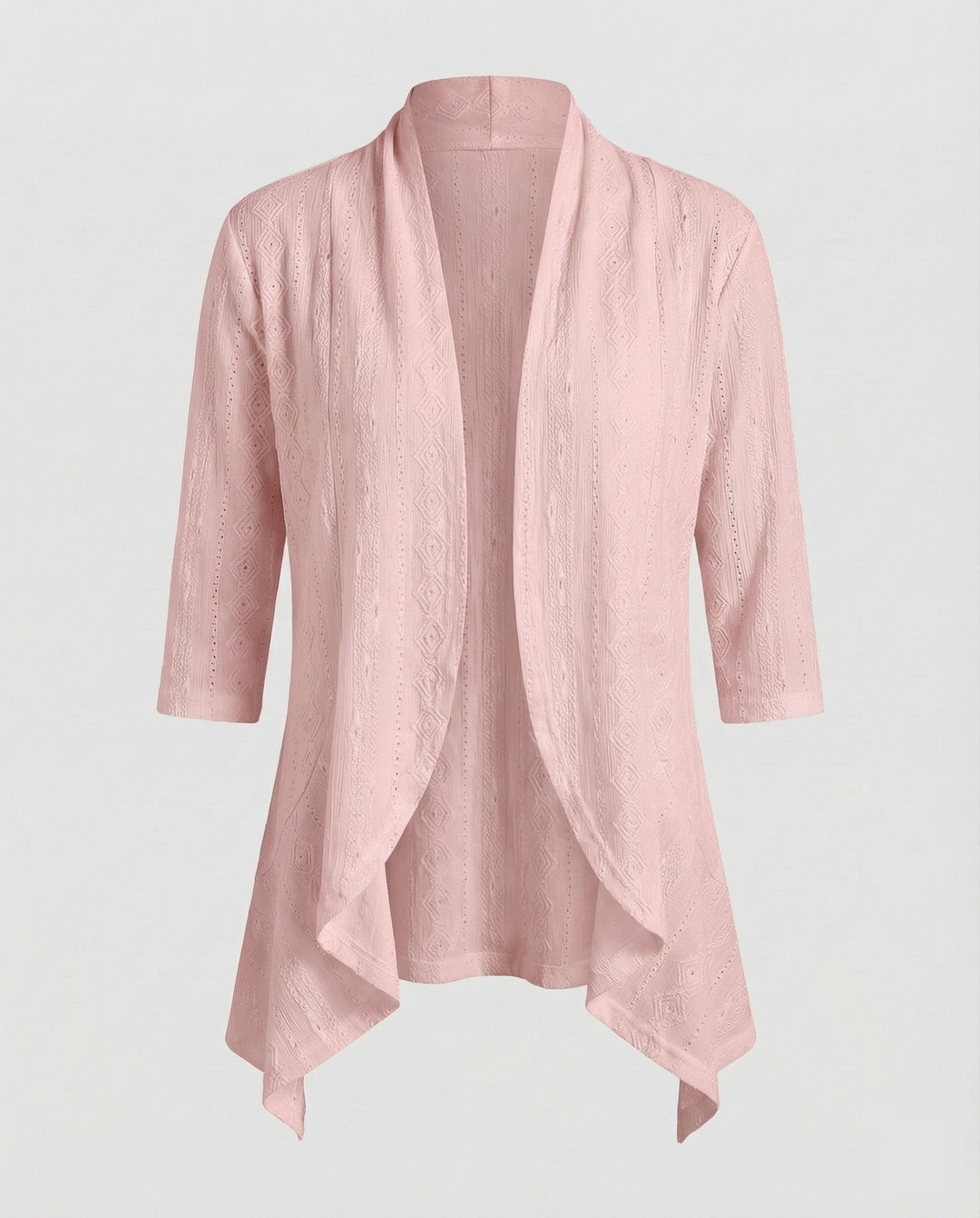 Damen leichte Lochstickerei-Tunikajacke.