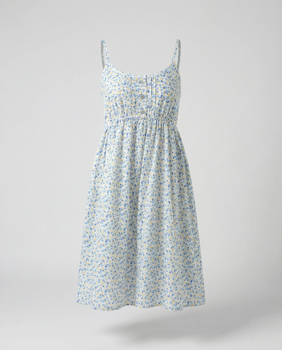 Damen florales Blümchen-Minikleid