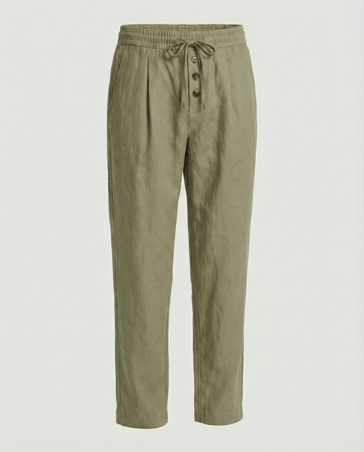 Leichte Atmungsaktive Leinenhose Herren