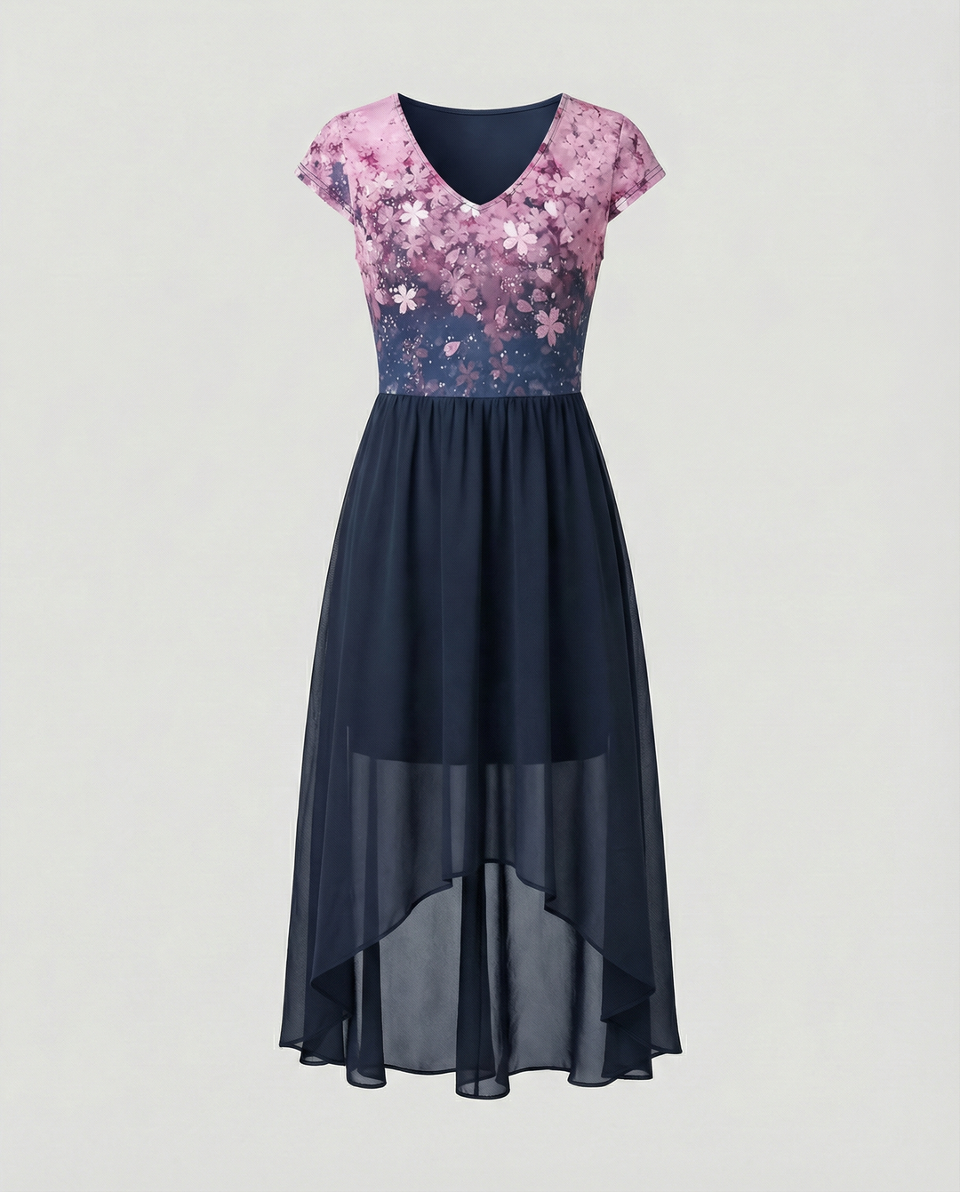 Elegantes Chiffon Partykleid Damen