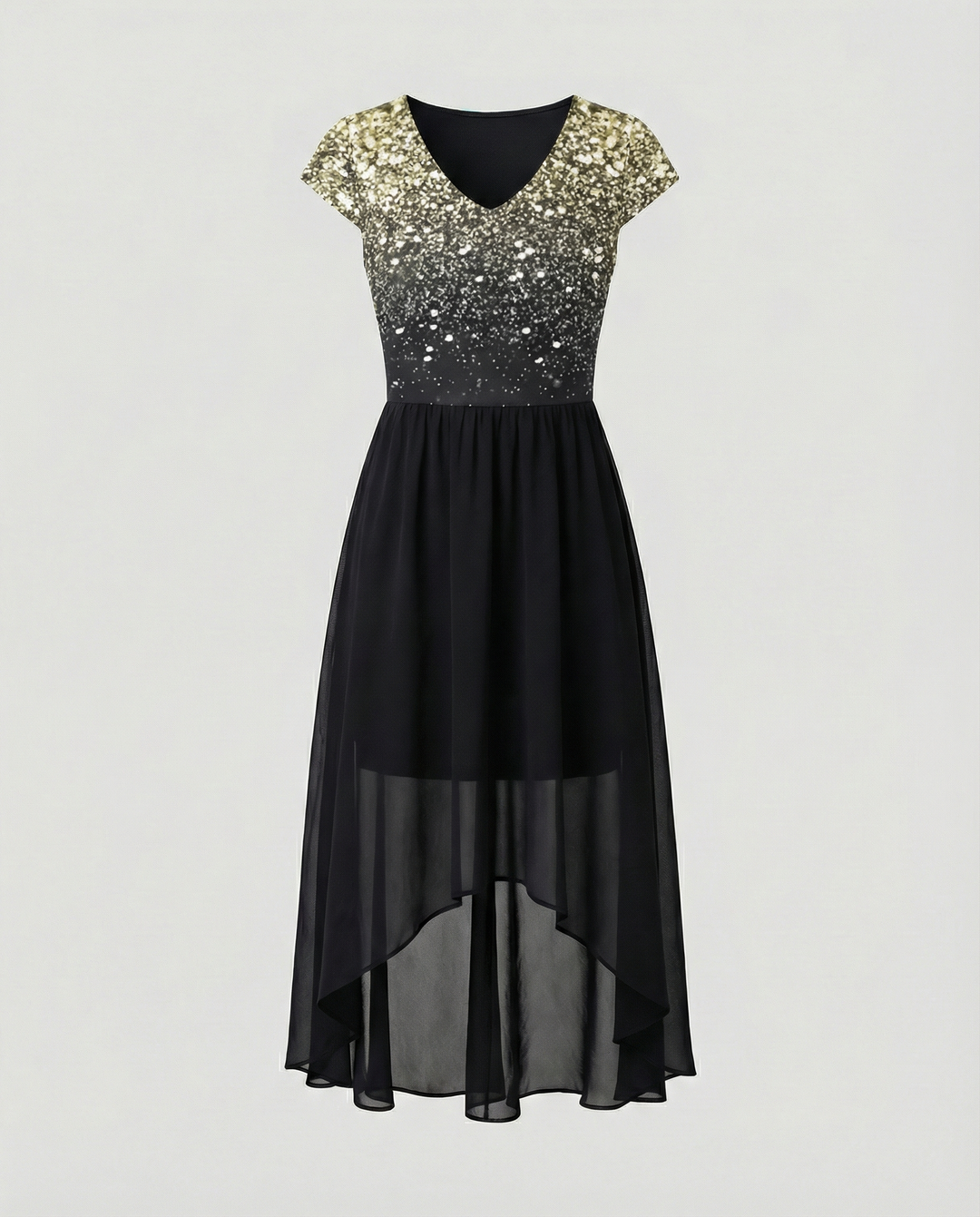 Elegantes Chiffon Partykleid Damen