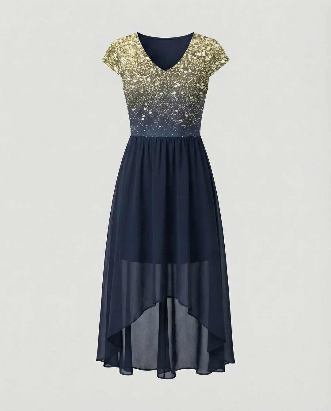 Elegantes Chiffon Partykleid Damen