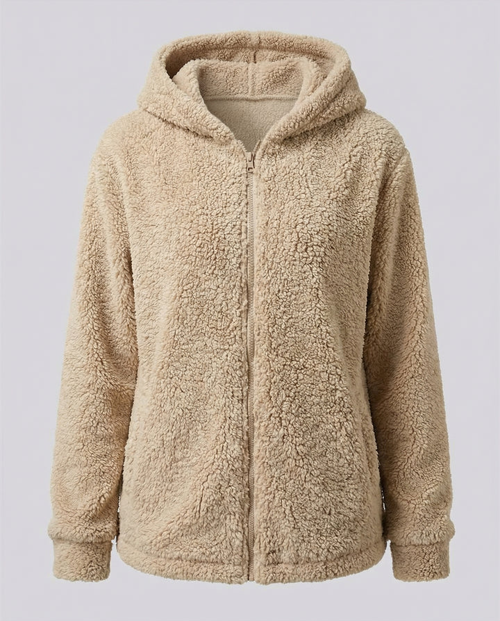 Teddy Fleecejacke Damen