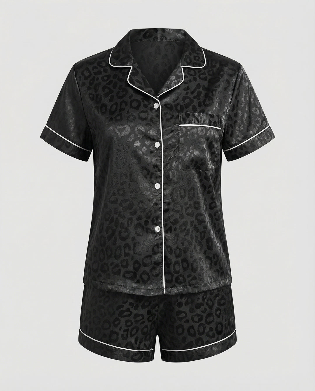 Satin Komfort Pyjama Set Damen