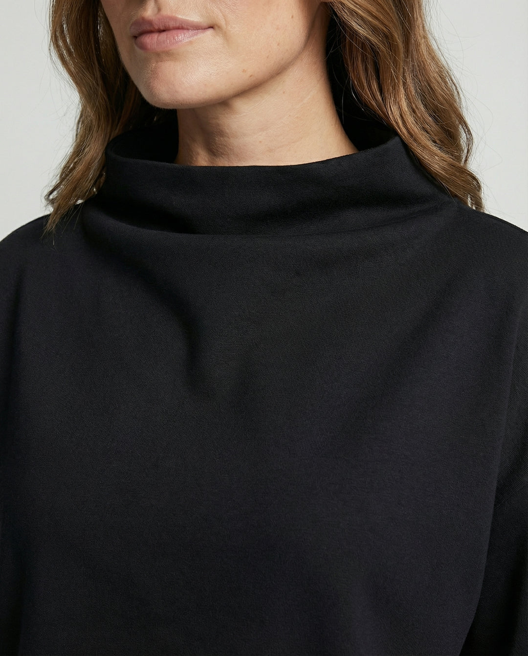 Oversize Rollkragenpullover Damen