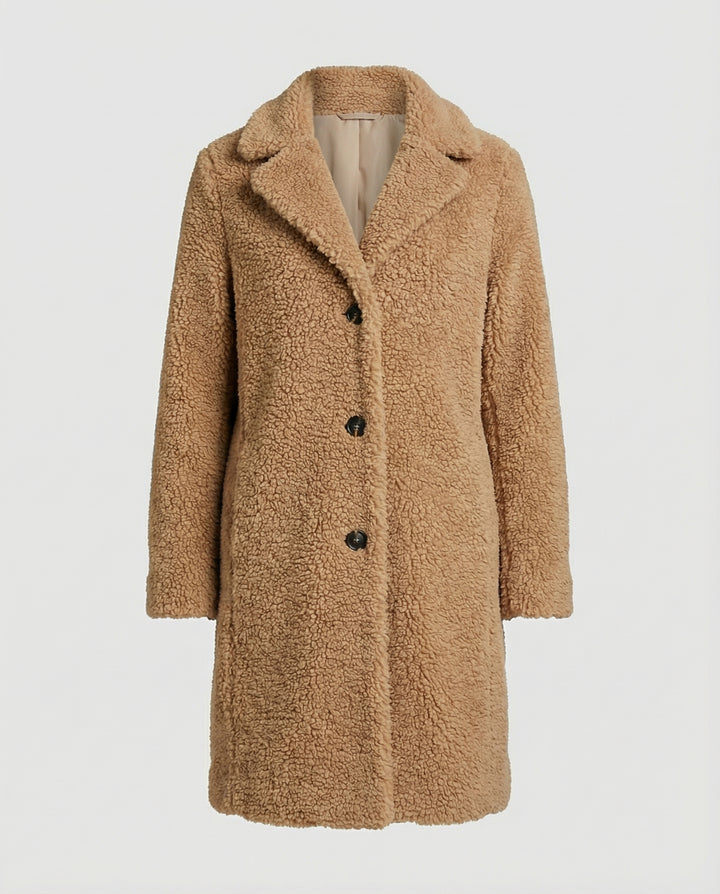 Kuschelige Teddy Jacke Damen