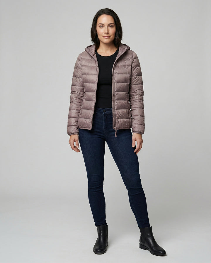 Ultraleichte Damen Daunenjacke