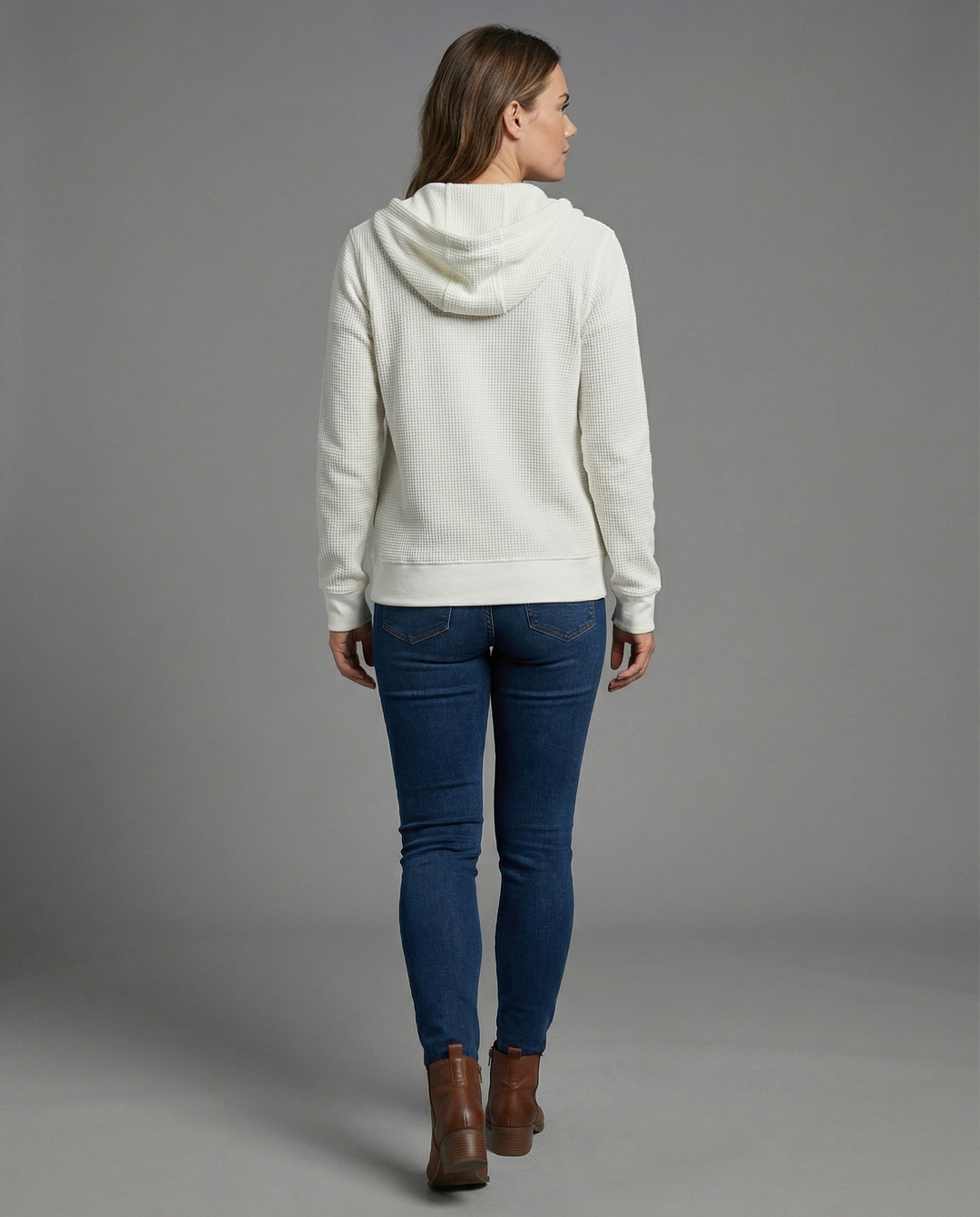 Karierte Damen Freizeitjacke