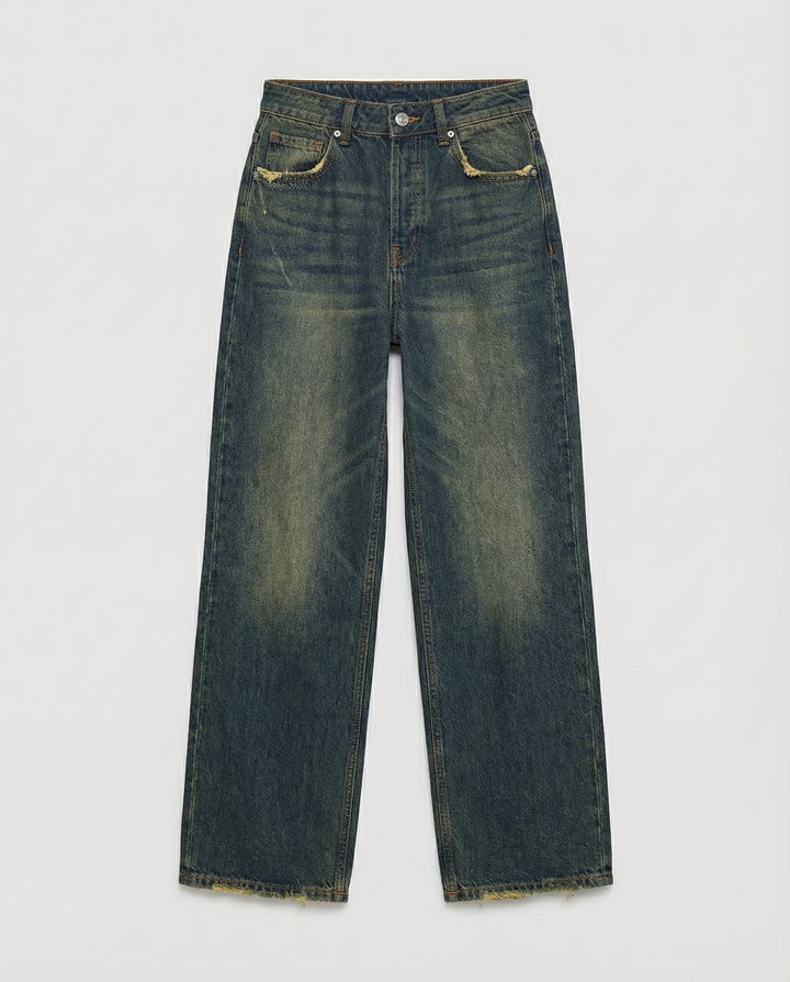 Vintage Baggy Jeans Damen