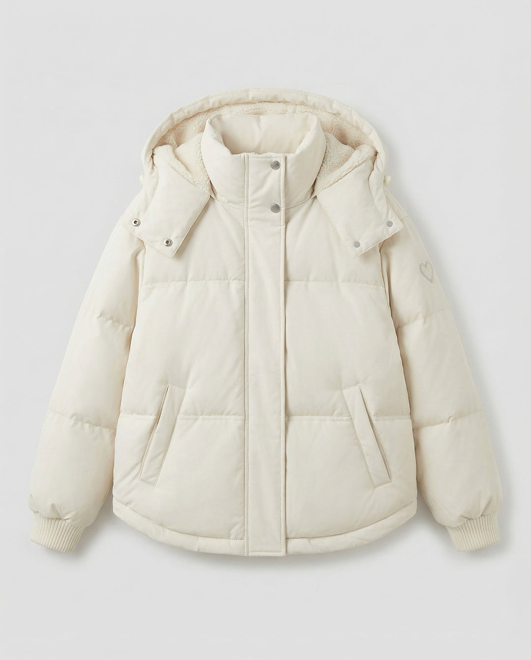Warme Damen Winterjacke Gepolstert