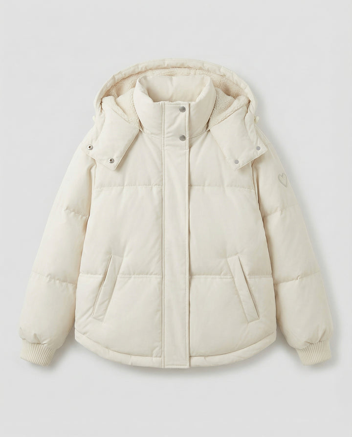 Warme Damen Winterjacke Gepolstert