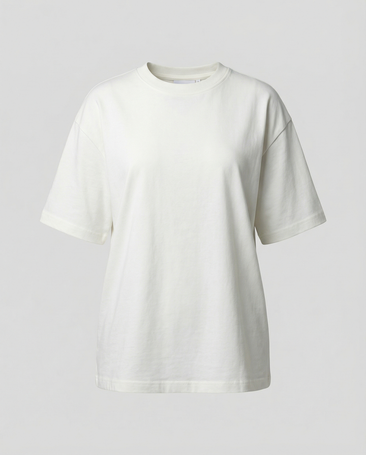 Oversized Damen Baumwoll T-Shirt