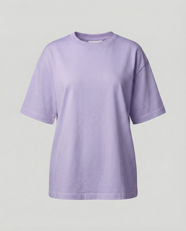Oversized Damen Baumwoll T-Shirt