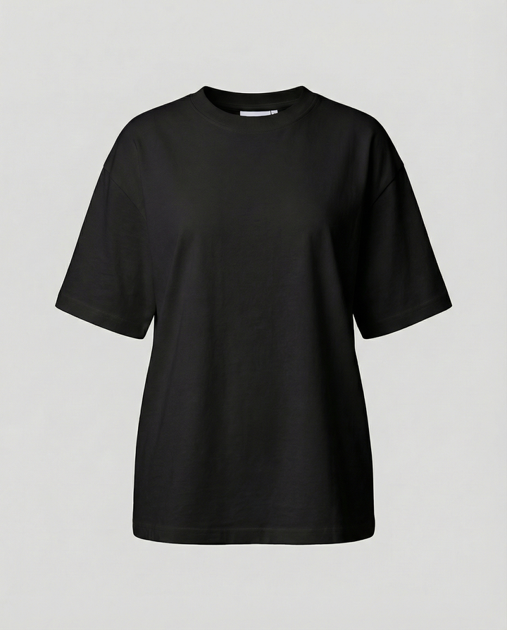 Oversized Damen Baumwoll T-Shirt