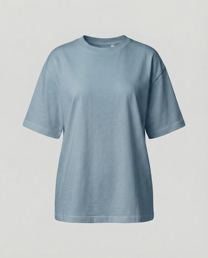 Oversized Damen Baumwoll T-Shirt
