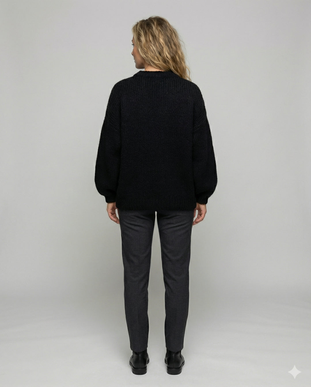 Flauschiger Oversize Pullover Damen