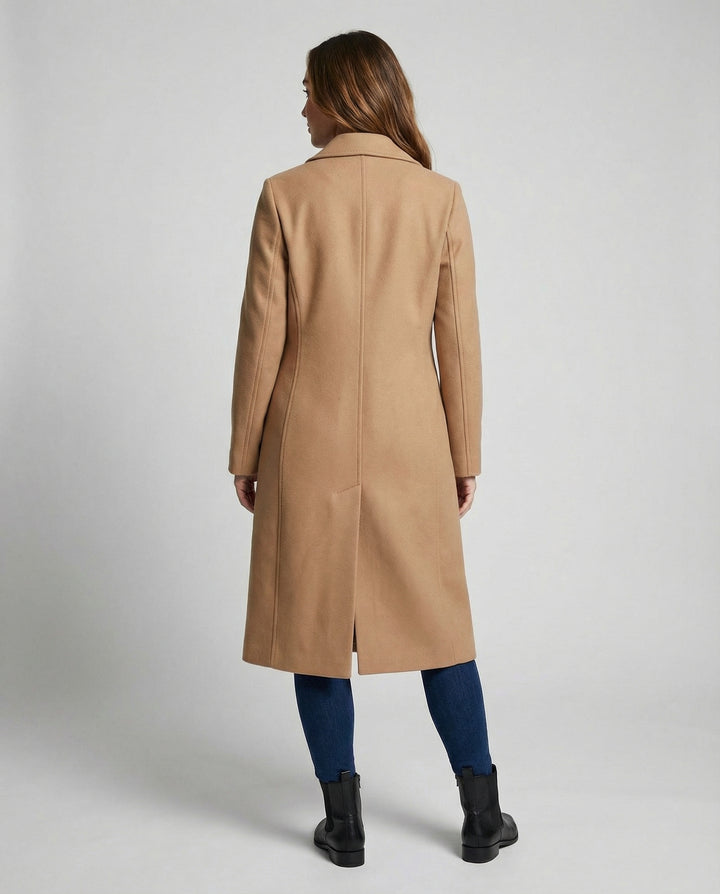 Elegante Lange Winterjacke Damen