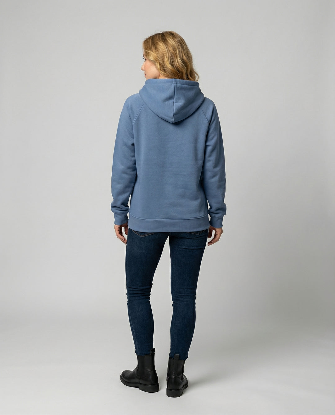 Kapuzenpullover Herzdruck Damen