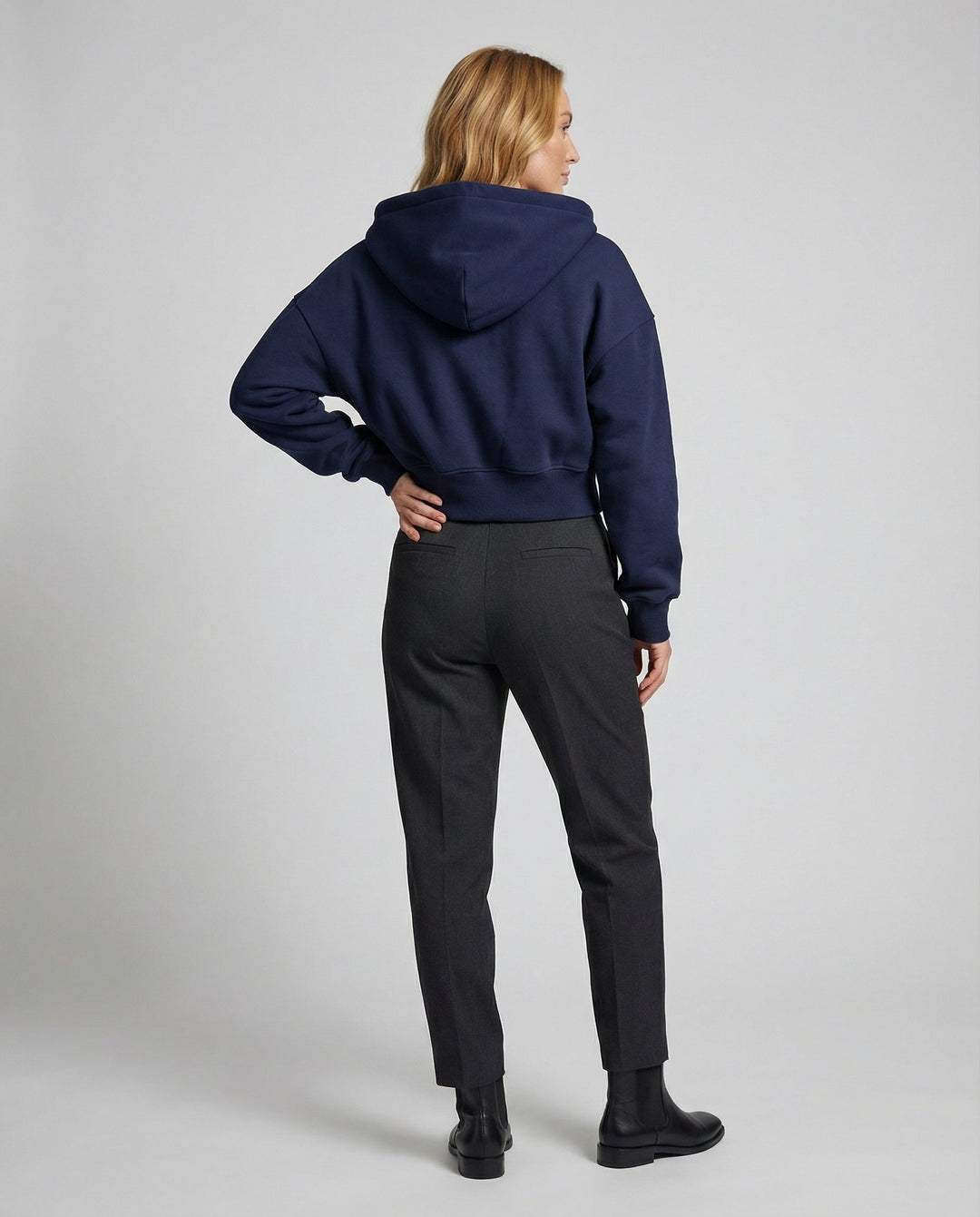 Oversize Sweatshirt Reißverschluss