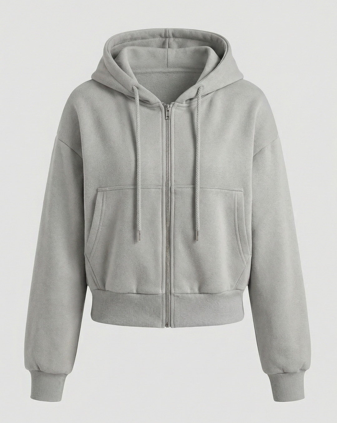 Oversize Sweatshirt Reißverschluss