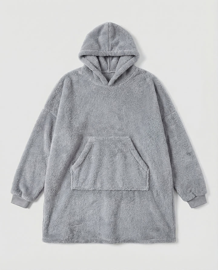 Oversize Flanell Hoodie Unisex