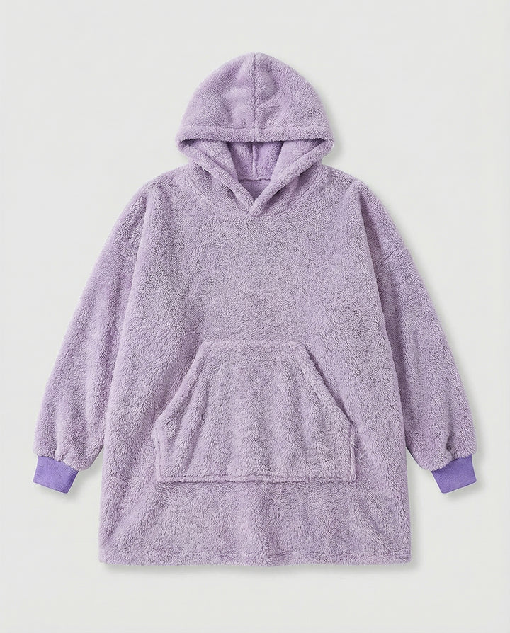 Oversize Flanell Hoodie Unisex