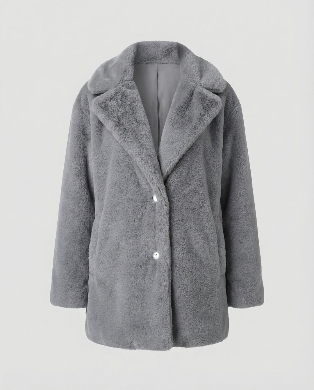 Faux Fur Winterjacke Damen