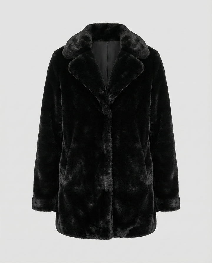Faux Fur Winterjacke Damen