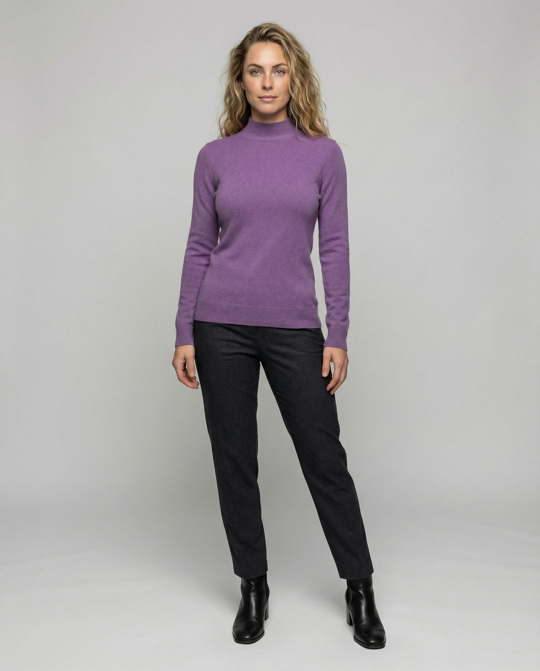 Schurwolle Damen Pullover Warm