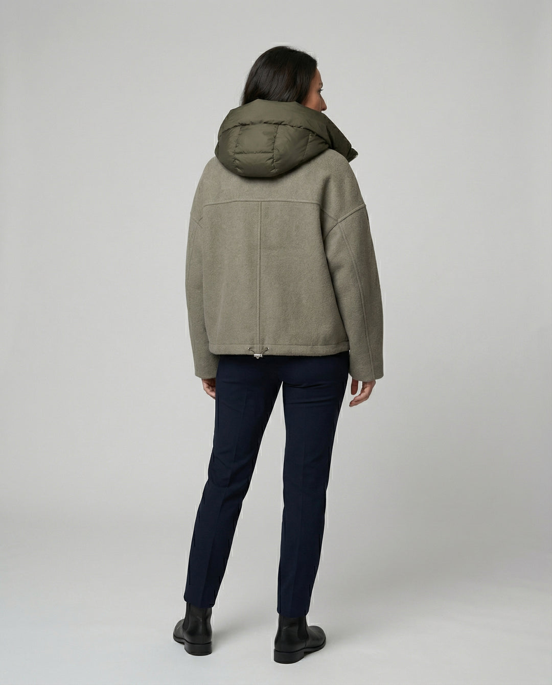 Lässige Kapuzenjacke Damen