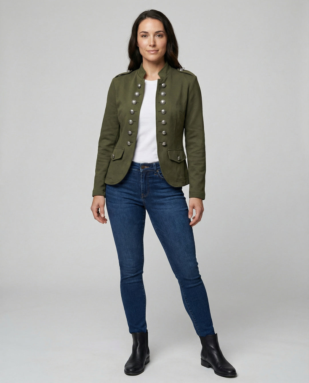 Damen Militärstil Blazer