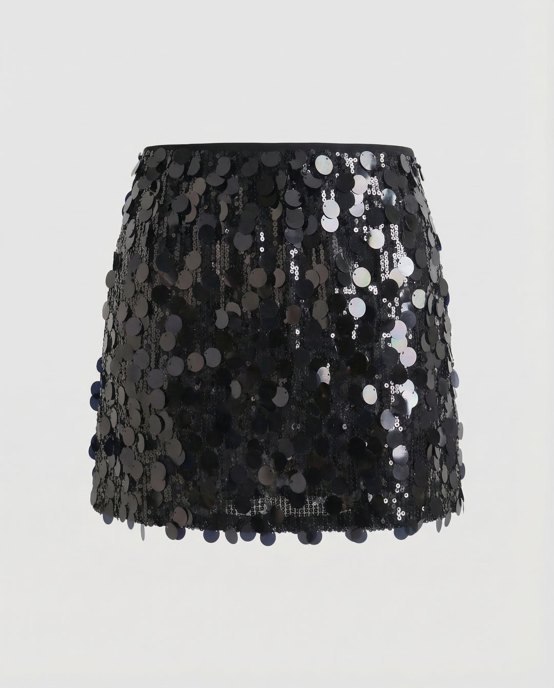 Eleganter Pailletten Minirock