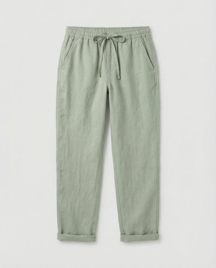 Luftige Damen Leinenhose Sommer