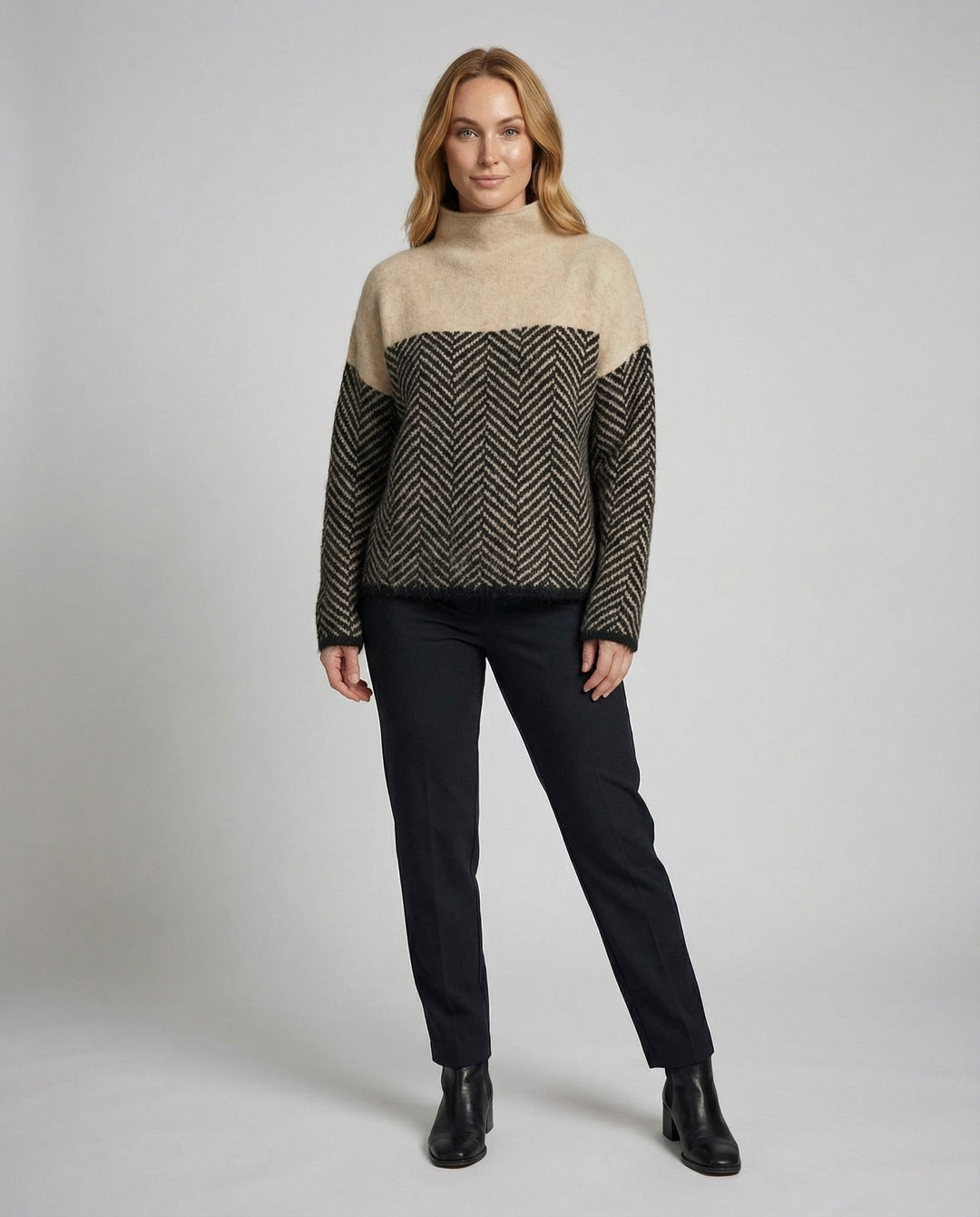 Weicher Kaschmir Rollkragenpullover