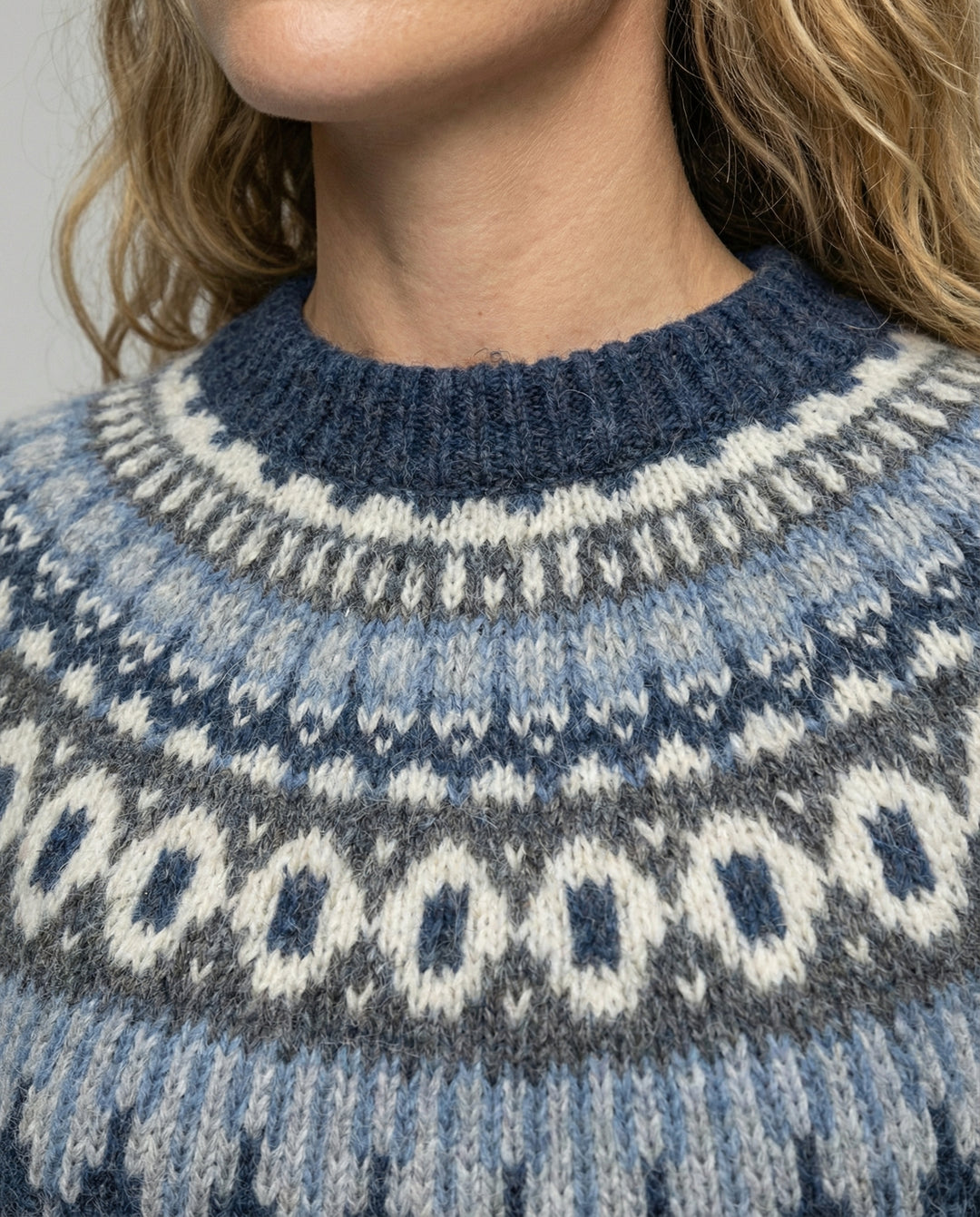 Nordischer Strickpullover Damen